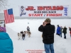 Colby Spears at the finish in Willow during the 2017 Junior Iditarod on Sunday  February 26, 2017.
