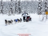 Bailey Schaeffer on the trail nearing the finish in Willow during the 2017 Junior Iditarod on Sunday  February 26, 2017.