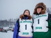 Honorary mushers Jeanette and Bernie Willis at the start of the 2018 Junior Iditarod Sled Dog Race on Knik Lake in Southcentral, Alaska.  Saturday February 24, 2018

Photo by Jeff Schultz/SchultzPhoto.com  (C) 2018  ALL RIGHTS RESERVED