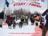 Kevin Harper leaves the start line of the 2014 Jr. Iditarod Sled Dog Race from Happy Trails Kennel, Big Lake, Alaska
Saturday February 22, 2014 

Junior Iditarod Sled Dog Race 2014
PHOTO BY JEFF SCHULTZ/IDITARODPHOTOS.COM  USE ONLY WITH PERMISSION